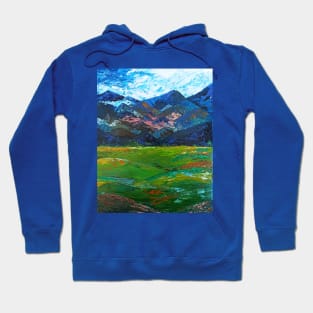 distant mountain Hoodie